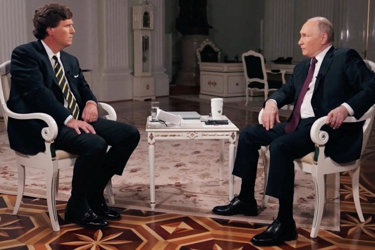 Tucker Carlson Interviews&nbsp;Putin