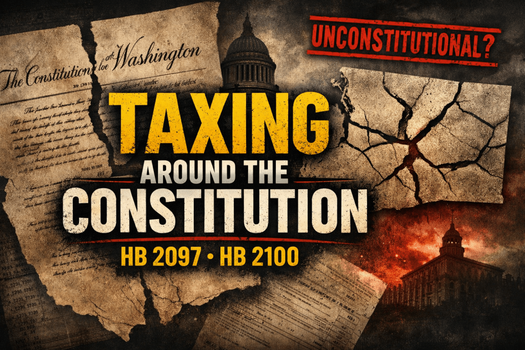 Washington’s Tax Power Grab: How Olympia Is Taxing Around the Constitution