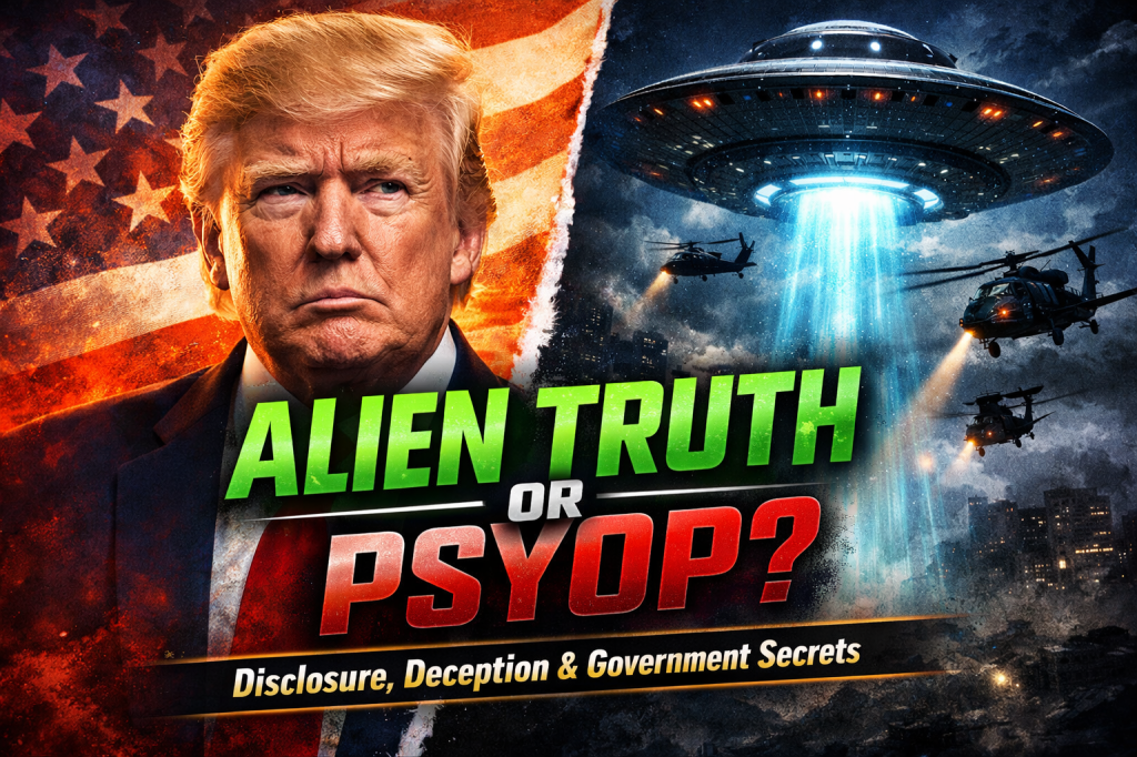 Alien Disclosure or Psyop? Trump, Project Blue Beam & The Truth About UFO Secrecy