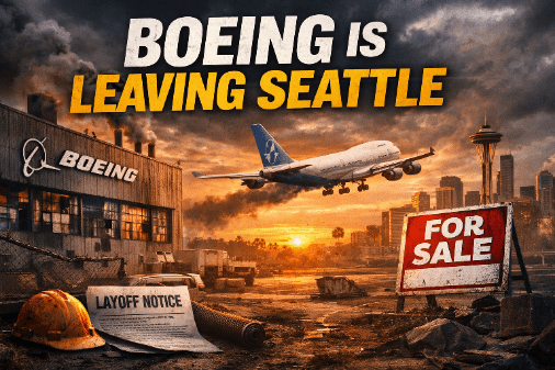 Boeing Leaves Washington: 17,000 Jobs Cut & Work Moved to South Carolina