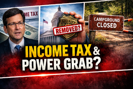 WA Income Tax Back on Track? Ferguson Signals Support as Sheriff Removal Bill and Land Cuts Advance