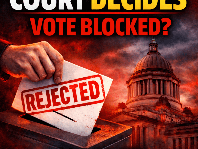 WA SUPREME COURT TAKES INCOME TAX CASE | Vote BLOCKED Fight&nbsp;Escalates