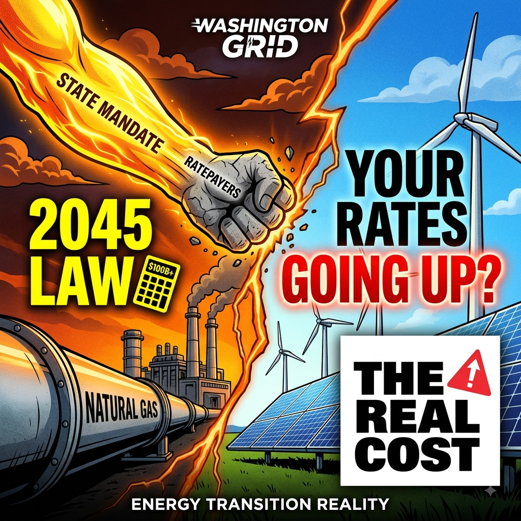 Washington’s 2045 Clean Energy Fantasy Just Hit a $100B Wall of&nbsp;Reality